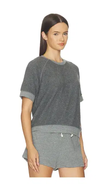 perfectwhitetee Kennedy Core Fleece Short Sleeve | Thumbnail 2 perfectwhitetee Kennedy Core Fleece Short Sleeve | Thumbnail 2