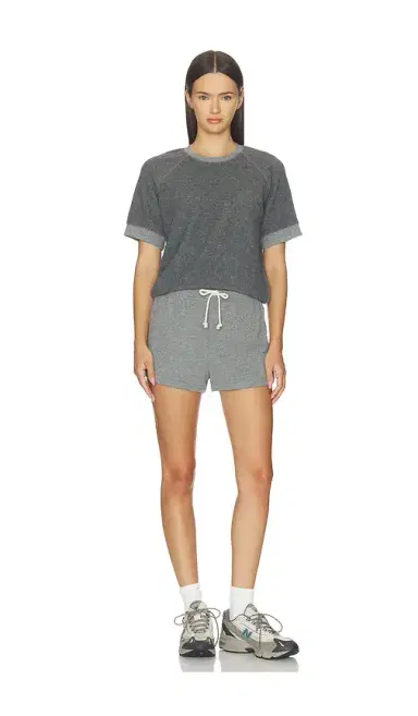 perfectwhitetee Kennedy Core Fleece Short Sleeve | Thumbnail 4 perfectwhitetee Kennedy Core Fleece Short Sleeve | Thumbnail 4
