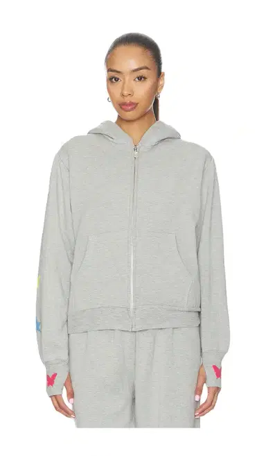 Lauren Moshi Leann Zip Up Hoodie | Thumbnail 3 Lauren Moshi Leann Zip Up Hoodie | Thumbnail 3