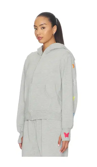Lauren Moshi Leann Zip Up Hoodie | Thumbnail 5 Lauren Moshi Leann Zip Up Hoodie | Thumbnail 5