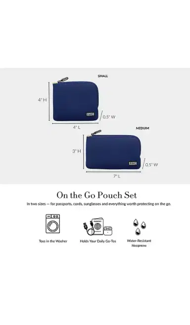 KUSSHI On-the-Go Pouch Set | Thumbnail 6 KUSSHI On-the-Go Pouch Set | Thumbnail 6