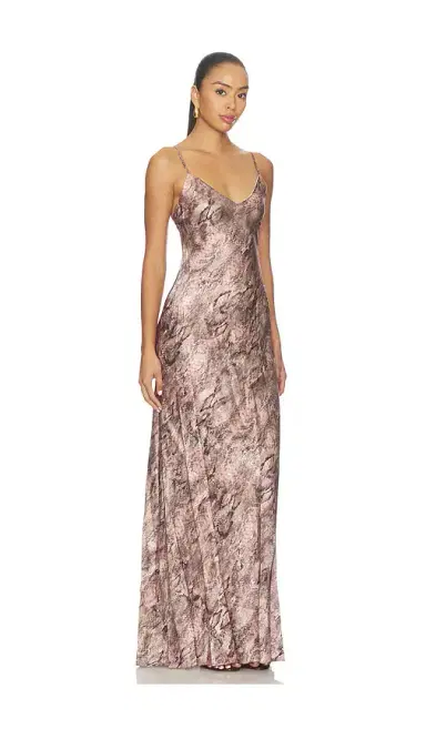 L'AGENCE Serita Maxi Bias Dress | Thumbnail 2 L'AGENCE Serita Maxi Bias Dress | Thumbnail 2