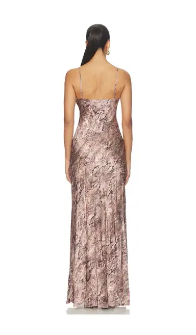 L'AGENCE Serita Maxi Bias Dress | Thumbnail 3 L'AGENCE Serita Maxi Bias Dress | Thumbnail 3