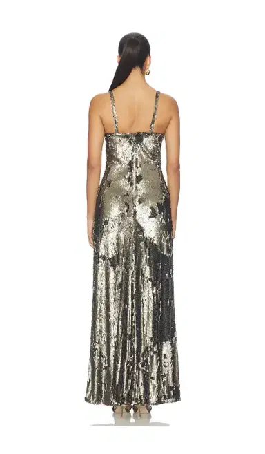 L'Agence Sayla Bias Cut Maxi Dress | Thumbnail 3 L'Agence Sayla Bias Cut Maxi Dress | Thumbnail 3