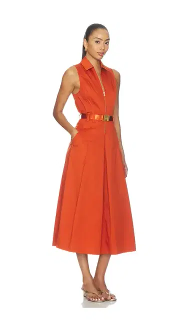 L'AGENCE Kolton Midi Dress | Thumbnail 2