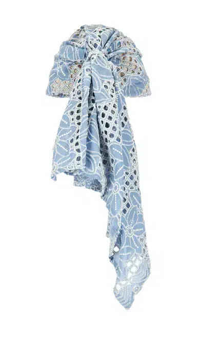 Lele Sadoughi Sophia Eyelet Scarf Cap | Thumbnail 2
