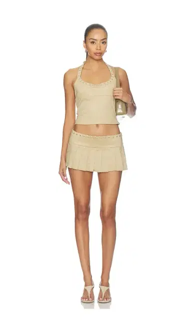 I.AM.GIA Suede Remini Skort | Thumbnail 5