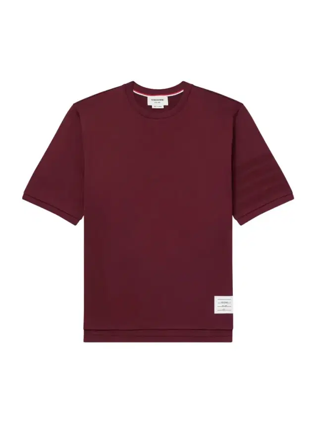 Thom Browne Logo-Appliquéd Striped Cotton-Jersey T-Shirt - Men