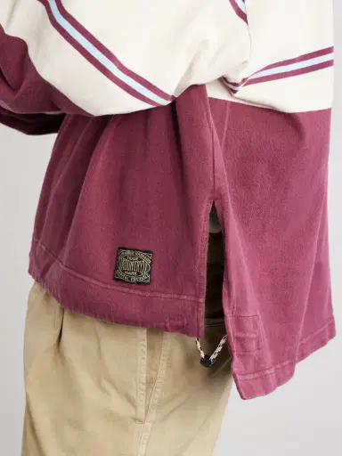 KAPITAL BIG Striped Cotton-Jersey Polo Shirt - Men | Thumbnail 5