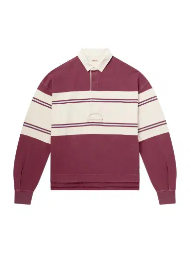 KAPITAL BIG Striped Cotton-Jersey Polo Shirt - Men | Thumbnail 1
