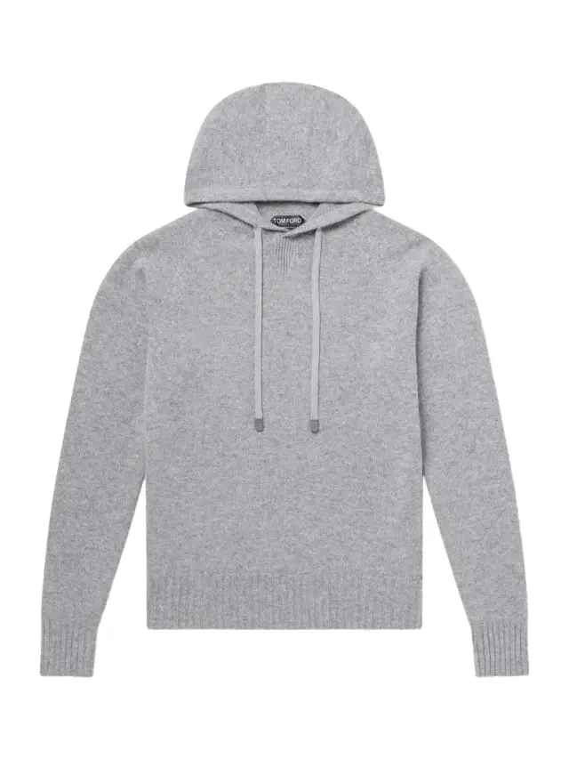 Tom Ford Logo-Embroidered Cashmere Hoodie - Men