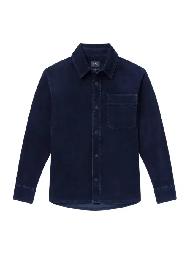 A.P.C. Basile Logo-Embroidered Cotton-Corduroy Shirt - Men