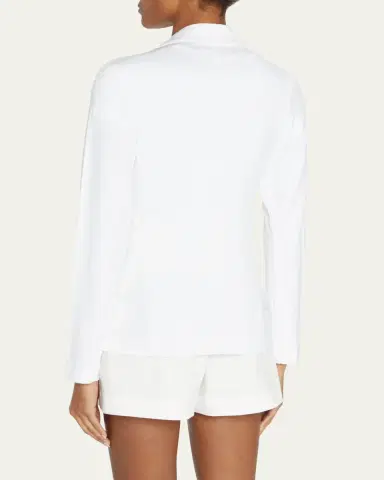 MAJESTIC FILATURES French Terry One-Button Blazer | Thumbnail 3 MAJESTIC FILATURES French Terry One-Button Blazer | Thumbnail 3