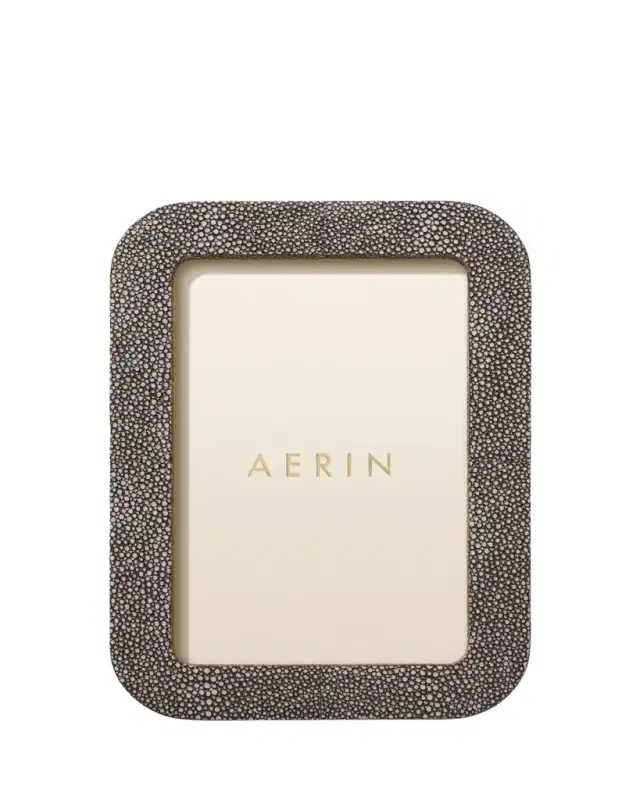 AERIN Modern Faux Shagreen Frame, 4" x 6"