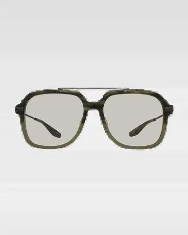 Barton Perreira D. Ellis Plastic & Titanium Aviator Sunglasses | Thumbnail 2