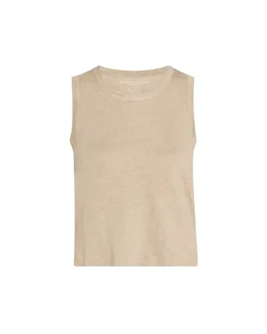 Majestic Filatures Crewneck Stretch Linen Tank | Thumbnail 1