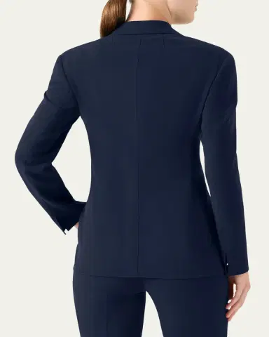 Akris Walker Double-Face Wool Single-Breasted Jacket | Thumbnail 3 Akris Walker Double-Face Wool Single-Breasted Jacket | Thumbnail 3