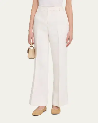 Vince Mid-Rise Flare Trousers | Thumbnail 4