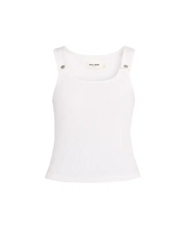 Still Here Snap Tank Top