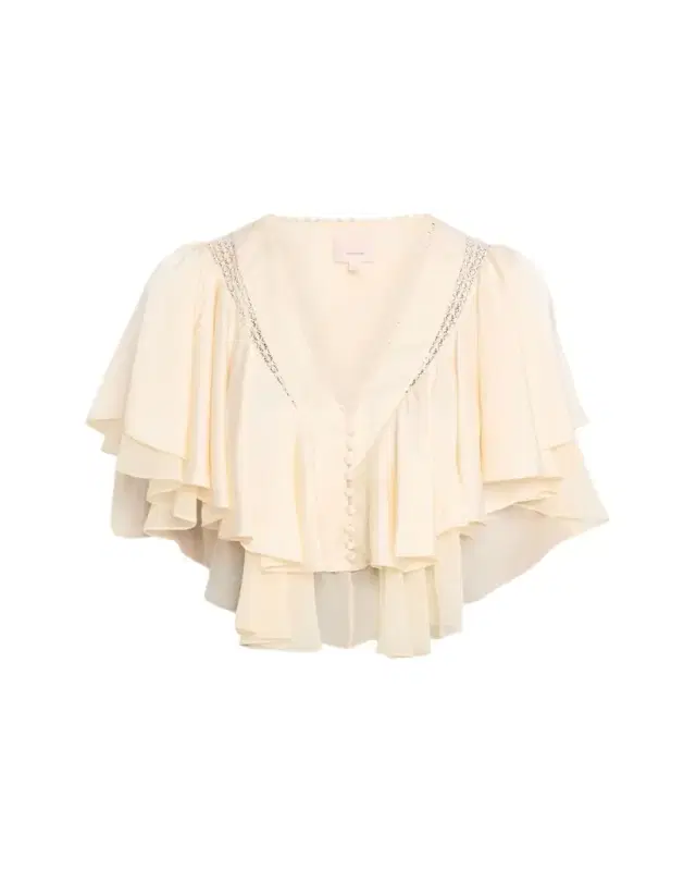 Cinq à Sept Mary Tiered Crop Top