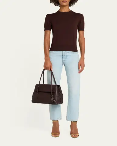 Tom Ford Eclipse Medium Leather Shoulder Bag | Thumbnail 10