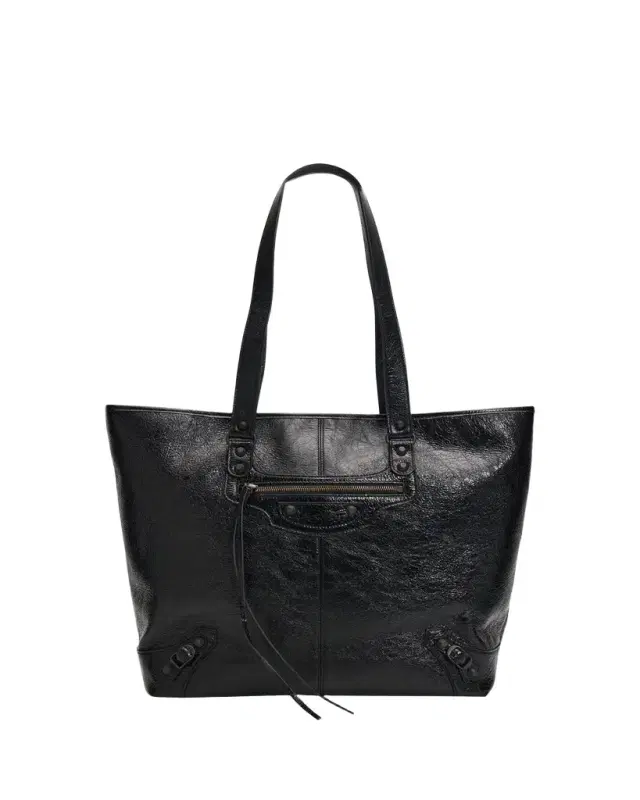 Balenciaga Men's Le City Cabas Tote Bag in Arena Lambskin