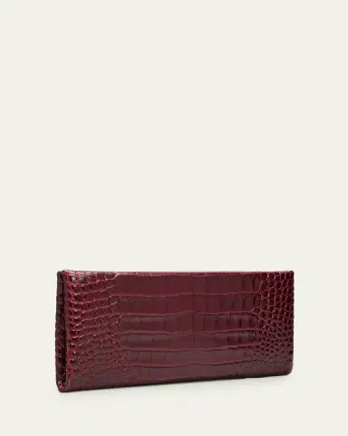 Tom Ford Ava Croc-Embossed Leather Clutch | Thumbnail 2