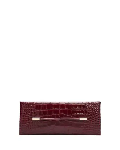 Tom Ford Ava Croc-Embossed Leather Clutch | Thumbnail 1