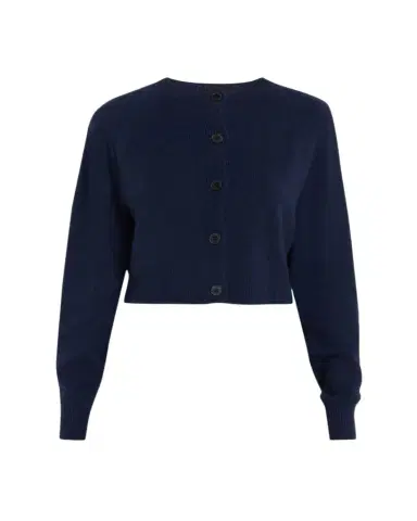 Loulou de Saison Heike Cashmere Crop Cardigan | Thumbnail 1