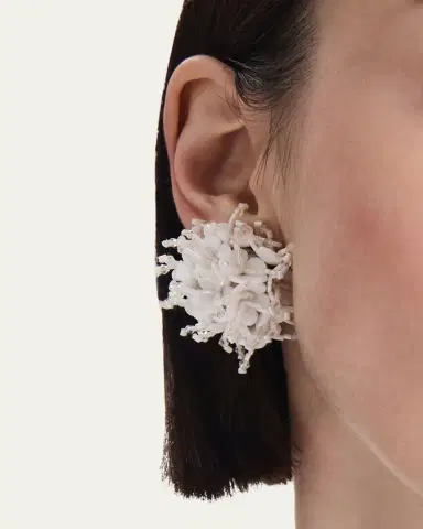 Oscar de la Renta Firework Clip-On Stud Earrings | Thumbnail 2