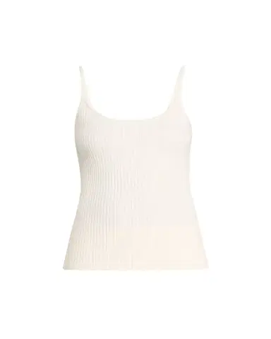 Courrèges Logo Ribbed Knit Tank Top | Thumbnail 1