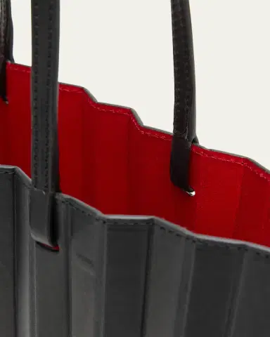 Mansur Gavriel Pleated Filo Leather Tote Bag | Thumbnail 3 Mansur Gavriel Pleated Filo Leather Tote Bag | Thumbnail 3