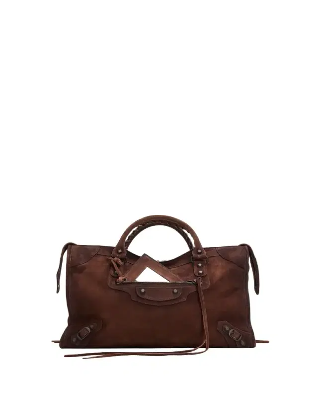 Balenciaga Le City Medium Leather Tote Bag