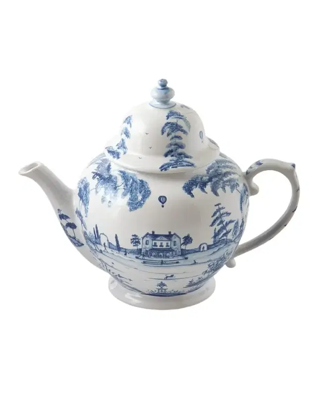 Juliska Country Estate Delft Blue Teapot