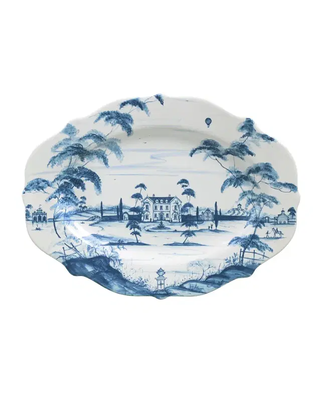 Juliska Country Estate Delft Blue Large Platter