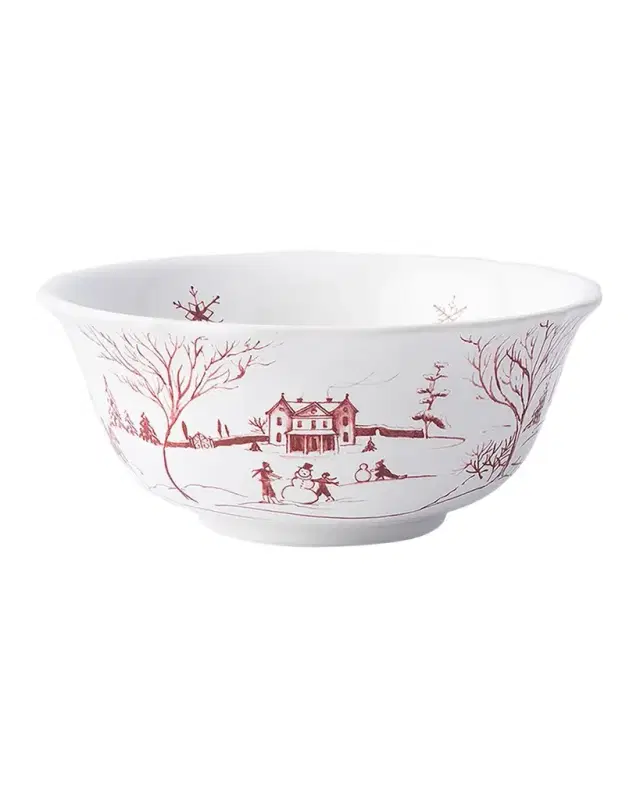 Juliska Country Estate Winter Frolic Cereal/Ice Cream Bowl