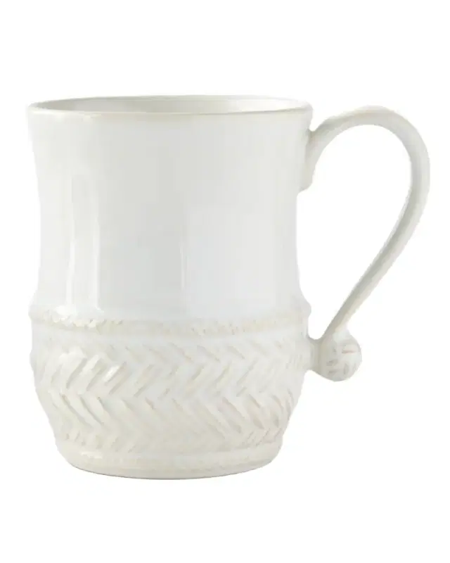Juliska Le Panier Mug - Whitewash