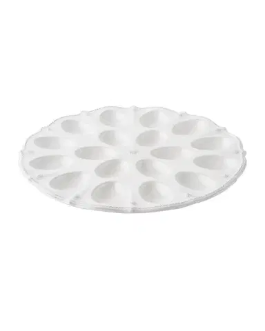 Juliska Berry & Thread Whitewash Deviled Egg Platter | Thumbnail 1