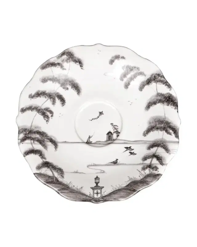 Juliska Country Estate Flint Saucer, Garden Follies