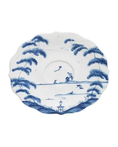 Juliska Country Estate Delft Blue Saucer, Garden Follies | Thumbnail 2