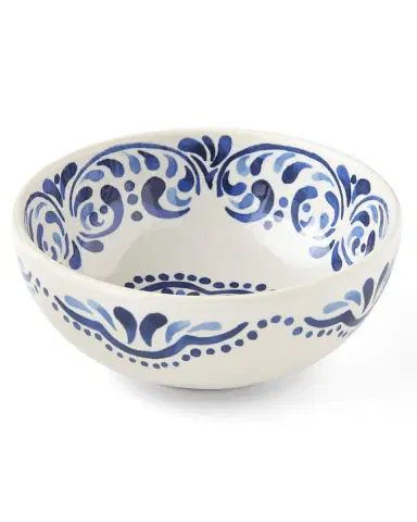 Juliska Iberian Cereal/Ice Cream Bowl - Indigo | Thumbnail 1