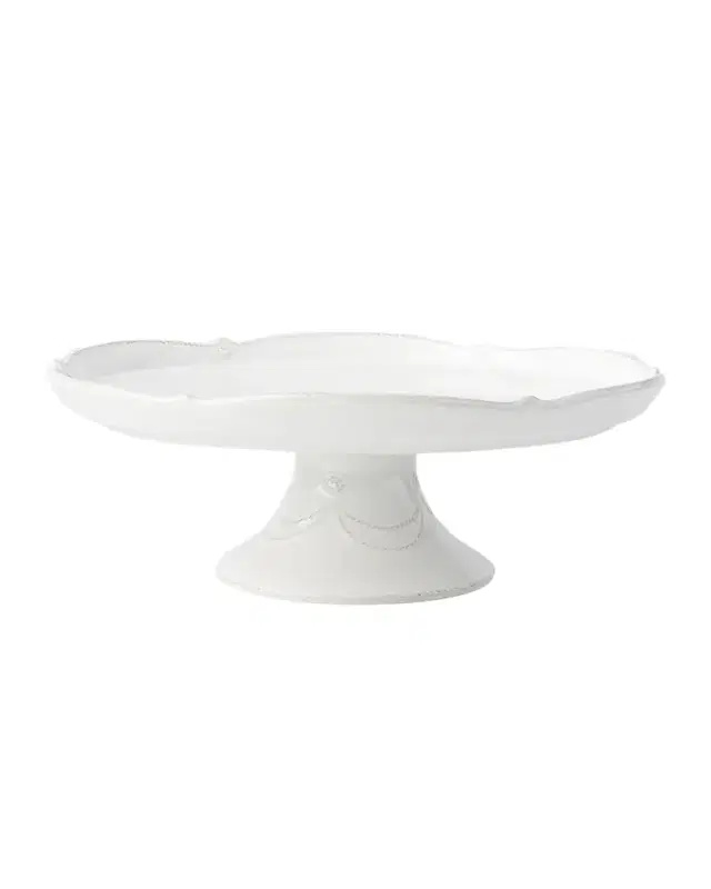 Juliska Berry & Thread Whitewash 14" Cake Stand