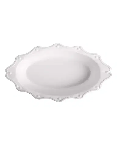 Juliska Berry & Thread 18" Oval Baker - Whitewash | Thumbnail 2