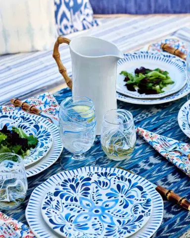 Juliska Iberian Dessert/Salad Plate - Indigo | Thumbnail 2 Juliska Iberian Dessert/Salad Plate - Indigo | Thumbnail 2