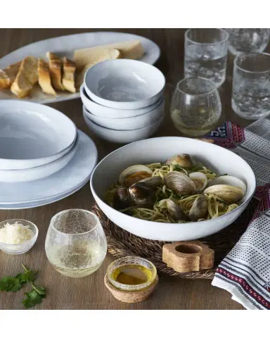 Juliska Quotidien 10" Serving Bowl - White Truffle | Thumbnail 4 Juliska Quotidien 10" Serving Bowl - White Truffle | Thumbnail 4
