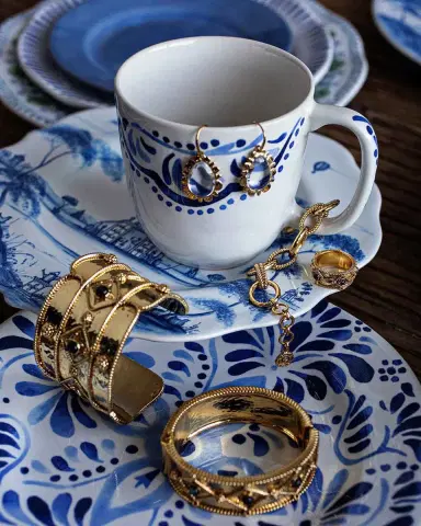 Juliska Iberian Mug - Indigo | Thumbnail 2