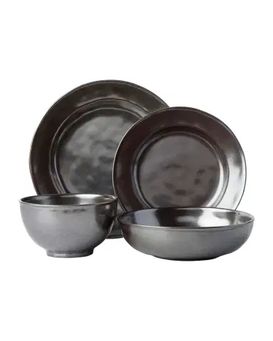 Juliska Pewter Stoneware 4pc Place Setting | Thumbnail 1 Juliska Pewter Stoneware 4pc Place Setting | Thumbnail 1