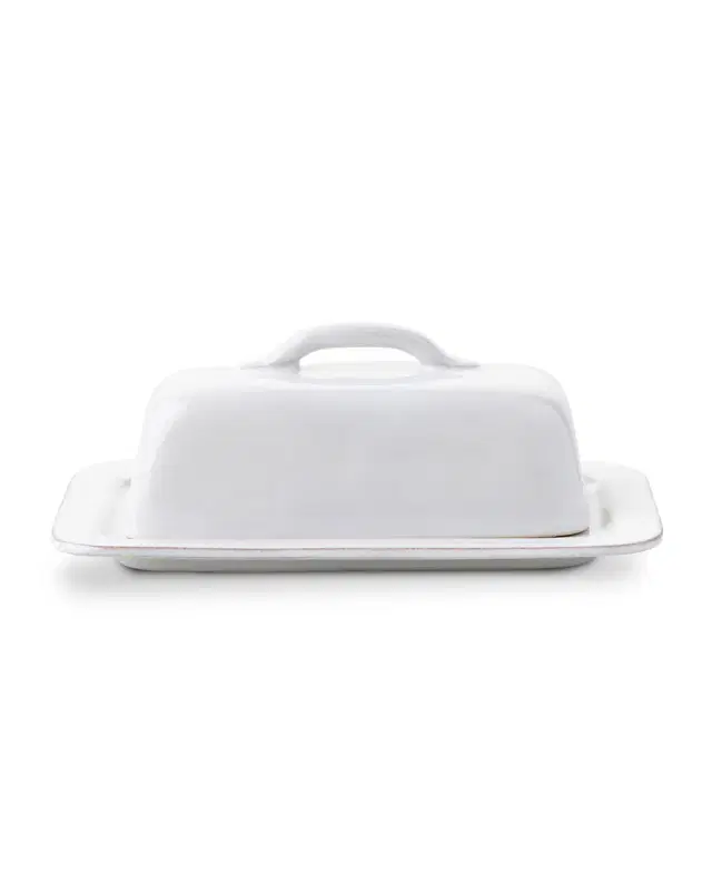 Juliska Puro Butter Dish - Whitewash