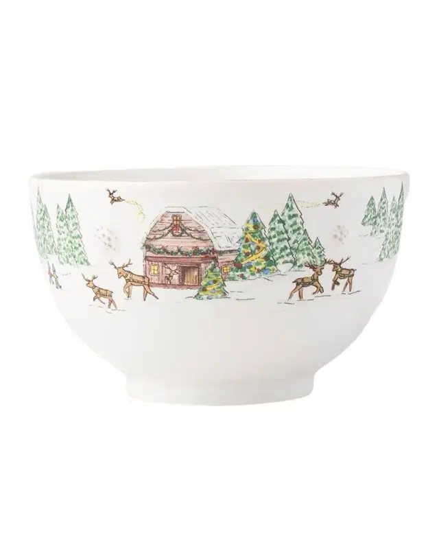Juliska Berry & Thread North Pole Cereal/Ice Cream Bowl