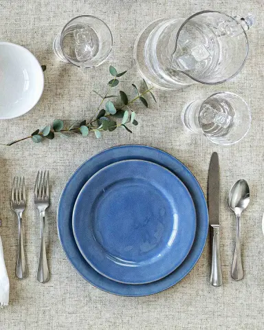 Juliska Puro Dinner Plate - Chambray | Thumbnail 3